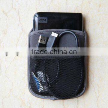 neoprene mobile hard disk drive pouch