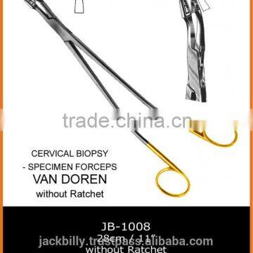 van doren cervical biopsy specimen forceps, biopsy forceps,