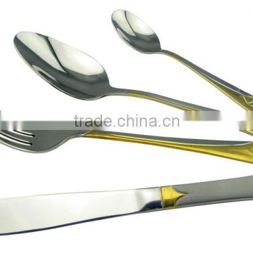 italian cutlery stainless steel silver hotel flatware set