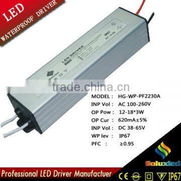 HG-WP-PF2230A LED driver lamps driver 12-18*3W