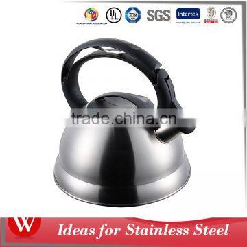 Good quality stainless steel 2.8L Whistling Kettle non electric tea steel kettle