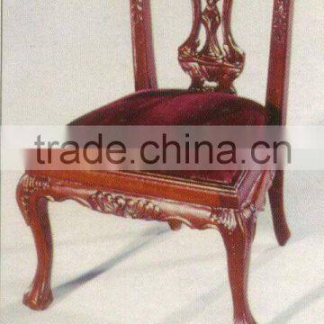 Mini Chippendale Side Chair Kids Furniture Mahogany Indoor Furniture