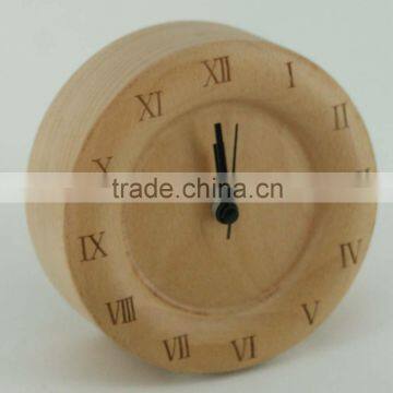 Hot selling promotional design wholesale vintage wooden decorative wall clock