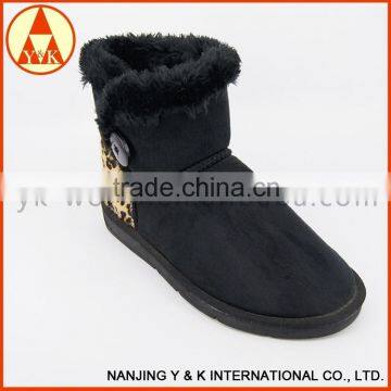 2016 new design cotton shoes female snow boots