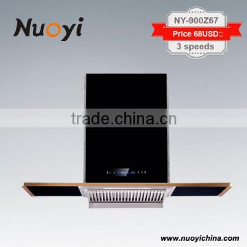 Copper motor New kitchen appliance range cooker hood