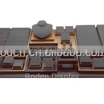 Supply OEM Fashion Handmade Wooden Jewelry Display Stand Jewelry Stand Furniture Jewellery Counter Display photo-4