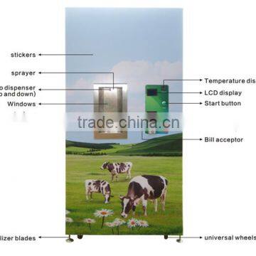 Popular in Kenya 150L, 200L, 300L, 500L Self-service Hot Sale Milk Vending Machine, Fresh Milk Dispenser, Milk Atm Machine photo-3