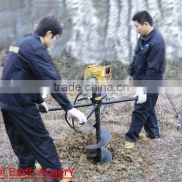 hydraulic earth auger