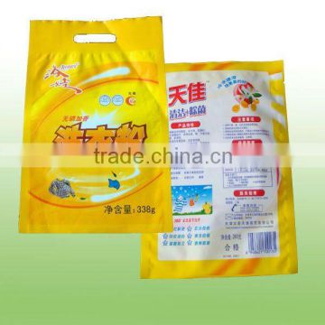 Laundry detergent powder packing bags