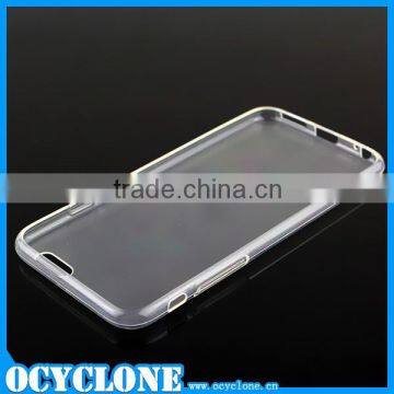 New fashion 4.7 inch transparent TPU back case for iphone 6 mobile phone