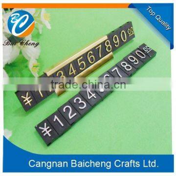 Gold supplier for widely used supermarket plastic price tag                        
                                                Quality Choice