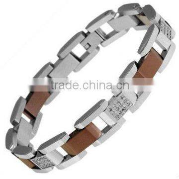 Stainless Steel link bracelet Crystal Pave Crystal Bracelet Jewellery Manufacturer & Factory & Supplier
