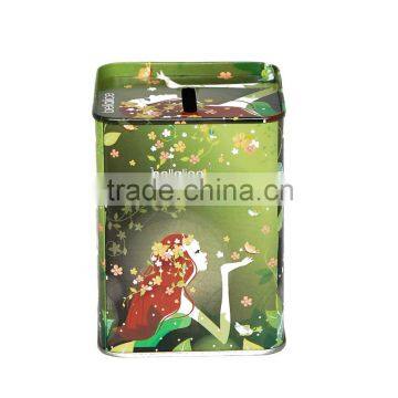 Rectangular Tin Money Box