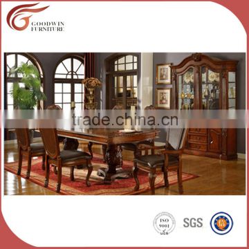 Hot sale hight quality 6 seater solid wood dining table,wood dining talbe,home furniture WA171