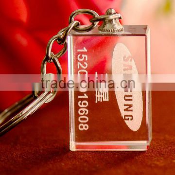 hot sale cheap crystal blank keyring engraved