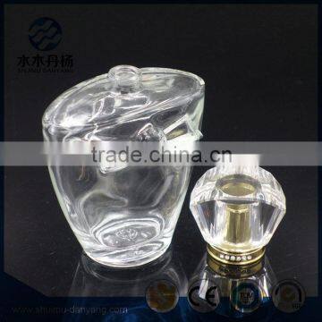 Hot Sale 100ml Clear Glass Perfume Bottle With Fancy Cap photo-2