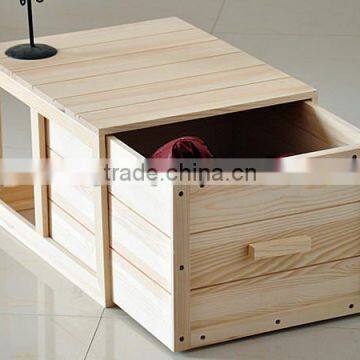 Small Zakka Wood Storage Box