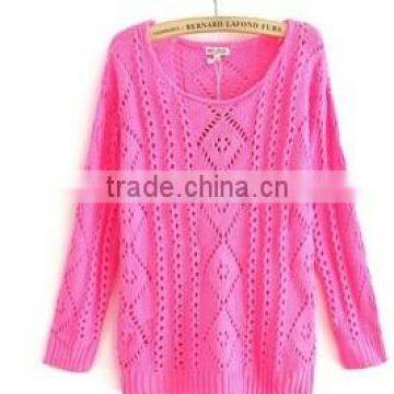 pink sweater for women 2013