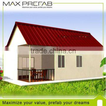 USD200 Coupon Angola Hot Sale Cheap Living Prefab Kit Homes