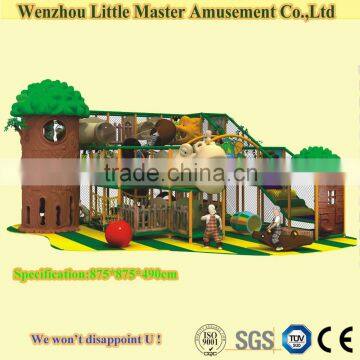 (LM-H29)2016 New Amusement Park Kids Jungle Theme Kids Indoor Playground for Sale photo-6