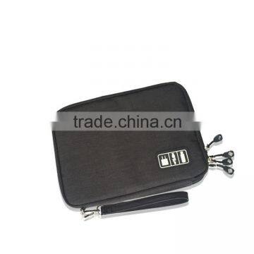 New Fashion Double Layer Cable Organizer Travel Bag Usb Cable Packaging Hard Drive Bag photo-5