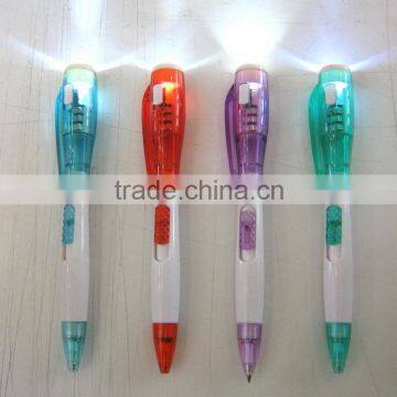 promotional pen with led light