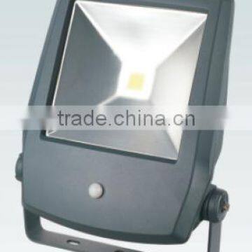 Factory design CE ROHS motion sensor Led Flood light 30W PIR outdoor lighting
