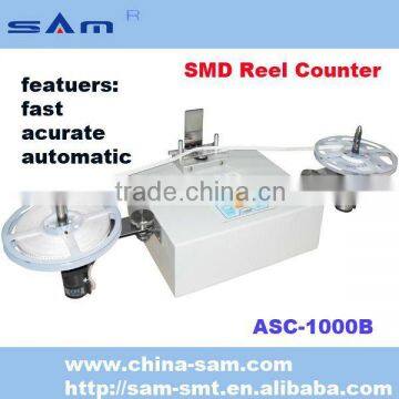 Motorized component counter for SMD components