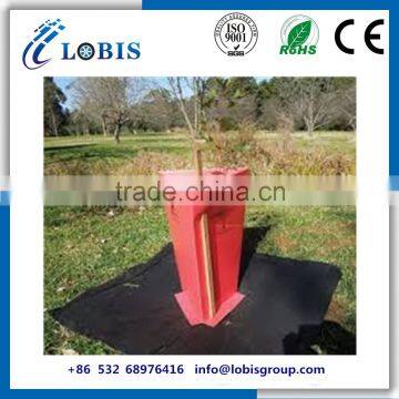 pp folding ventilated corrugated plastic tree guards