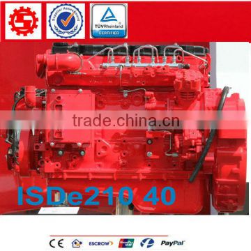 Euro4 210HP Dongfeng Diesel ISDe210 40 Engine for truck