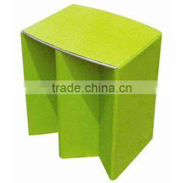 Hot Sell coloful foldable paper living chair