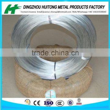 SOFT QUALITY HOT DIPPED GALVANIZED IRON WIRE WITH ZINC COATING FROM 40G TO 350G