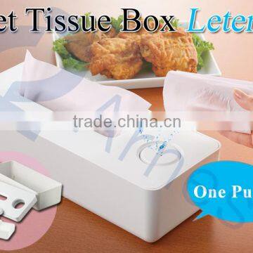 household good bacteria elimination clean tools item product wet tissue cases plastic tissue boxes container cover 76058