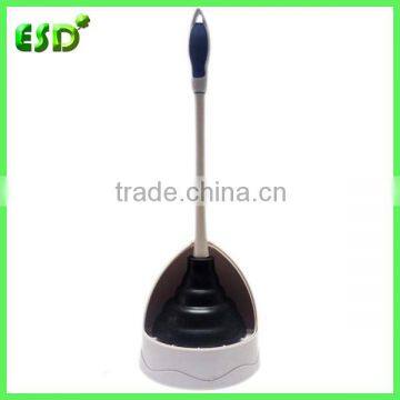 ESD Quality Custom Rubber Toilet Plunger With Holder Manufacturers