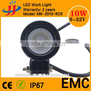 China top selling manufacturer Super Bright spot/flood ip67 led headlight 12v led light motorcycles 10w for bicycle