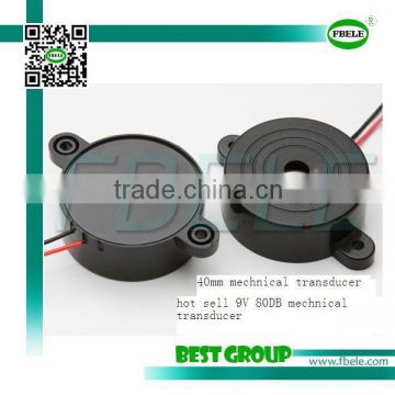 40mm hot sell 9V 80DB mechnical transducer FBPB4216D