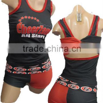 sublimation Tank Top and shorts