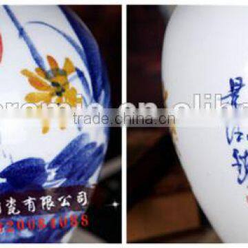 Jingdezhen China hand drawing pictures colorful Ceramic Wine bottles on sales