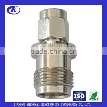 RF Coaxial TNC Female to SMA Male Straight adaptor