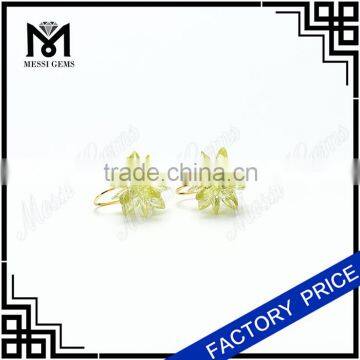 Drop CZ Earring Sliver Cubic Zirconia Fashion Jewelry