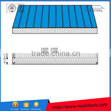 Cheap high quality selling eco-friendly pu sandwish panel for cold room