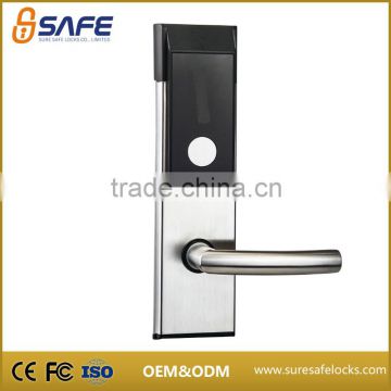 SS-216S Stainless Steel 304 RFID keycard hotel door lock