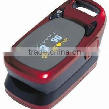 Red Color OLED fingertip pulse oximeter