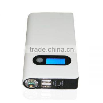 9000mAh good quality hot selling LCD display portable jump starter