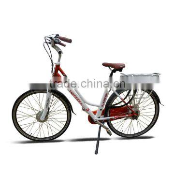 Cheap Electric Bike for Sale with 36v 10ah Li ion Battery and Roller Brakes