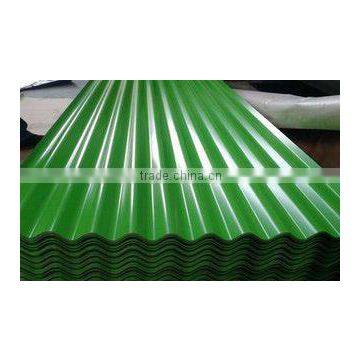 roof with corrugated plate /corrugated sheet price