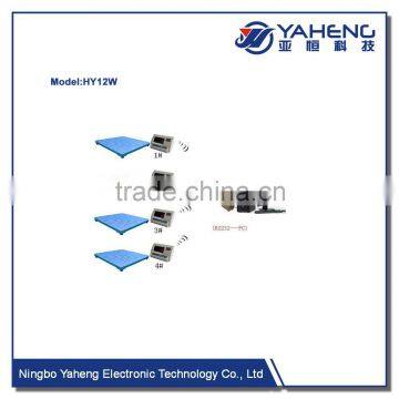 Weighing Industry 1T,3T,5T, 1M*1M,High precision wireless industry weighing scale from Ningbo