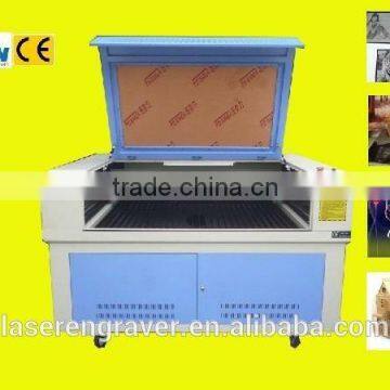 DW co2 Laser cutting and engraving machine DW1290 multifunctional ,acrylic,rubber,plastic,plexiglass,organic glass,fabric,cloths