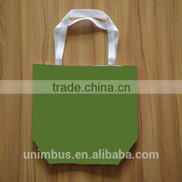 environmentally friendly organic customized canvas beach tote cotton bag