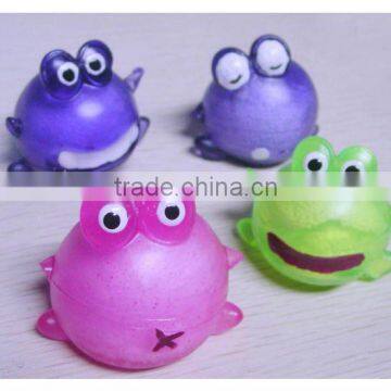 Sticky animals,Squeeze Sticky QQ Frog toy